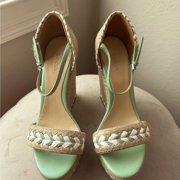 Gucci Espadrille Wedges - Picture 2 of 8